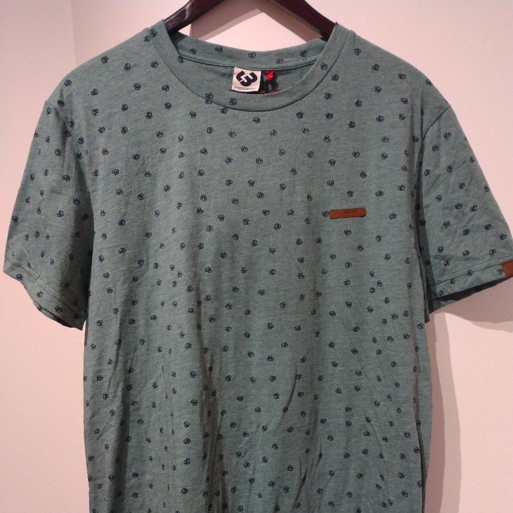 RAGWEAR VEGAN T-SHIRT GREY SIZE M